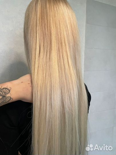 Наращивание биопротеиновых волос