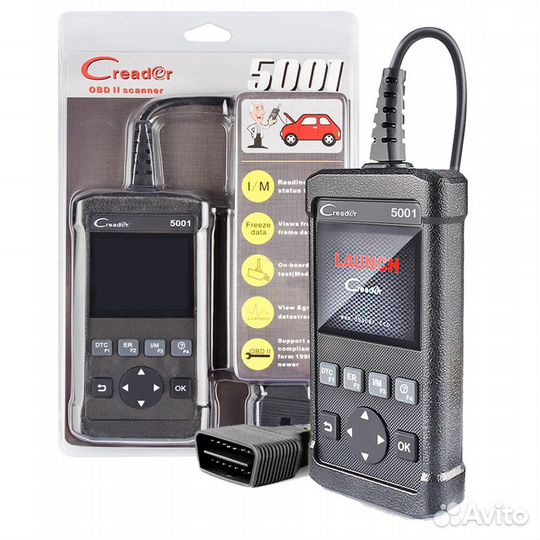 Автосканер Launch CReader 5001