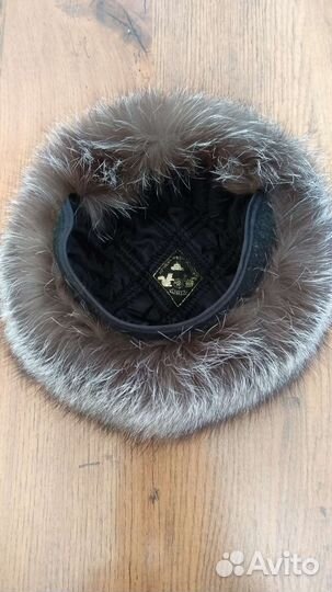 Шапка из чернобурки