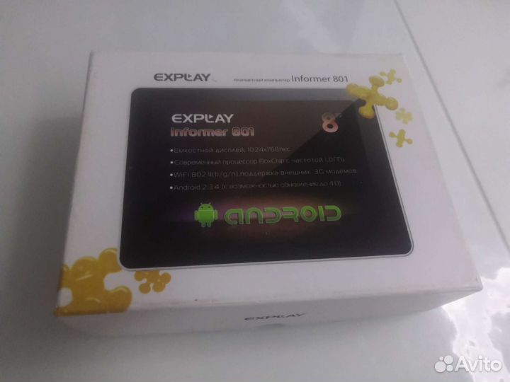 Планшет ritmix 801