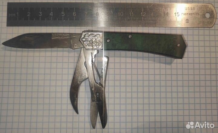 Нож складной перочинный с хранения