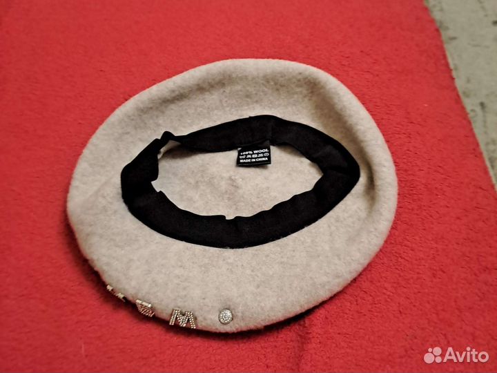 Берет Wang женский натуральная шерсть