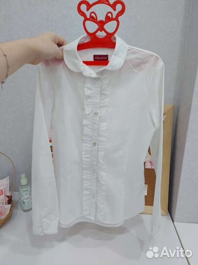 Рубашка для девочки 8-10 лет