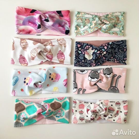 Тюрбан-повязка трикотажная