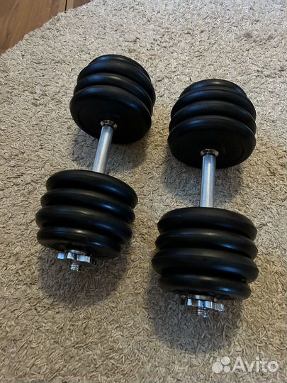 Гантели разборные