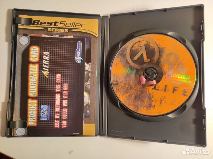 Диски лицензионные Half-Life pc для пк