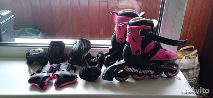 Роликовые коньки детские rollerblade