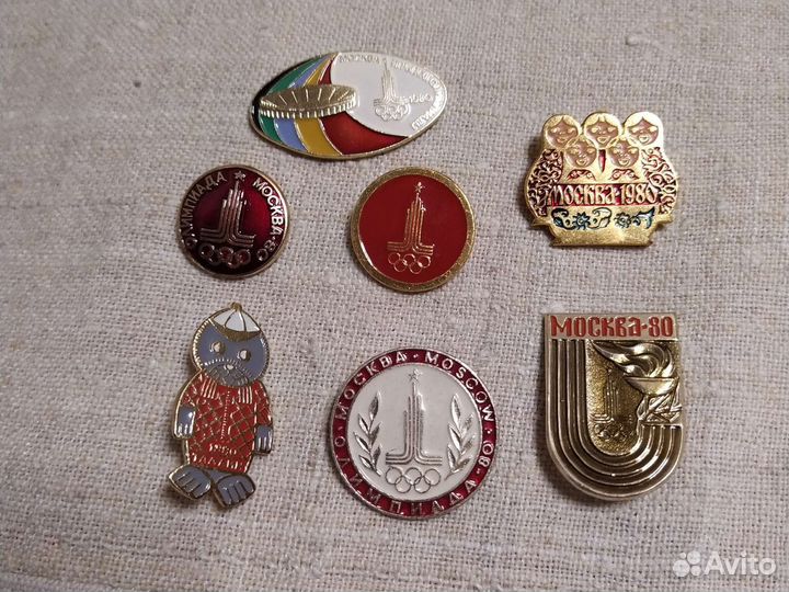 Значок СССР Олимпиада 80