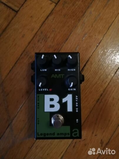Гитарная педаль AMT B1 (предусилитель/овердрайв)