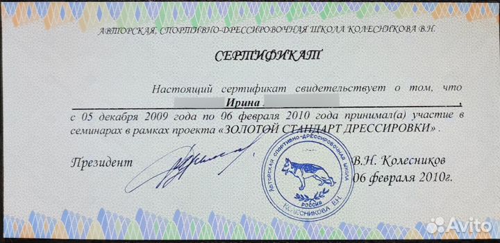 Кинолог зоопсихолог