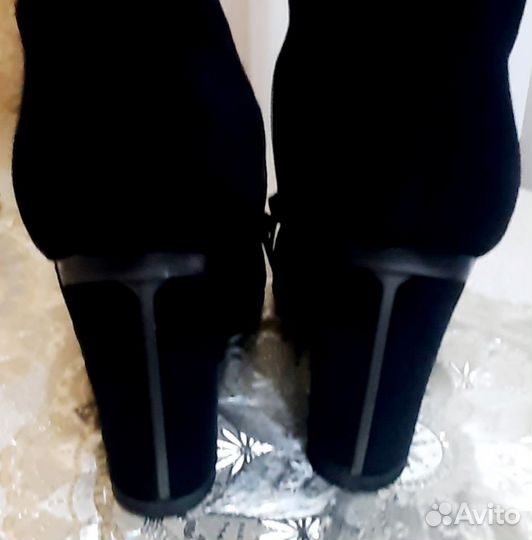 Сапоги ботфорты зимние размер 39
