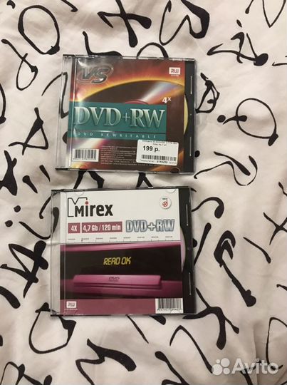 Болванка диск dvd rw 4,7 gb
