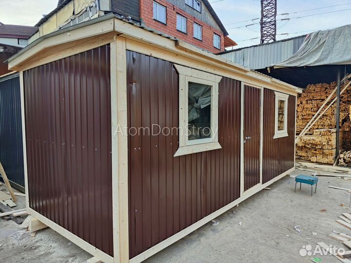 Деревянные бытовки с доставкой