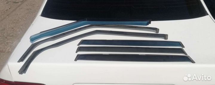 Дефлекторы / ветровики на москвич 2141