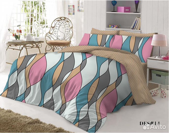 Комплект постельного белья хлопок