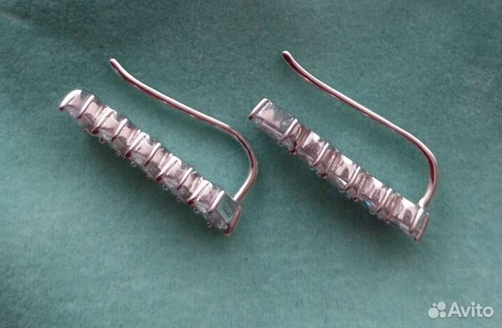 Серьги серебро 925