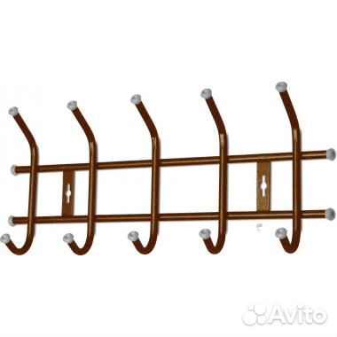 Вешалка настенная 5 крючков