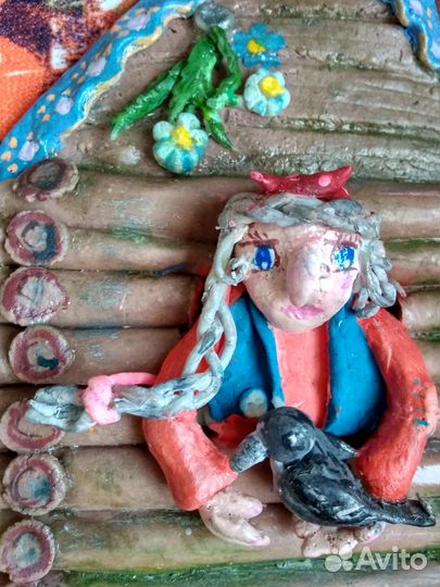 Картина интерьерная лягушка