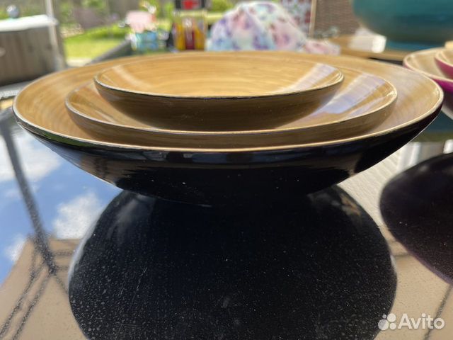 Набор посуды бамбук