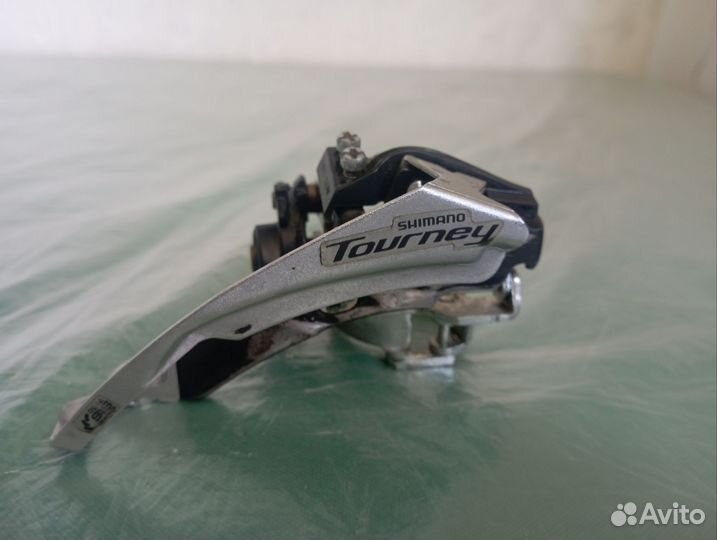 Манетка и передний переключатель (Shimano 34.9)