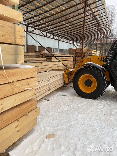 Доска обрезная 50х200х6000мм