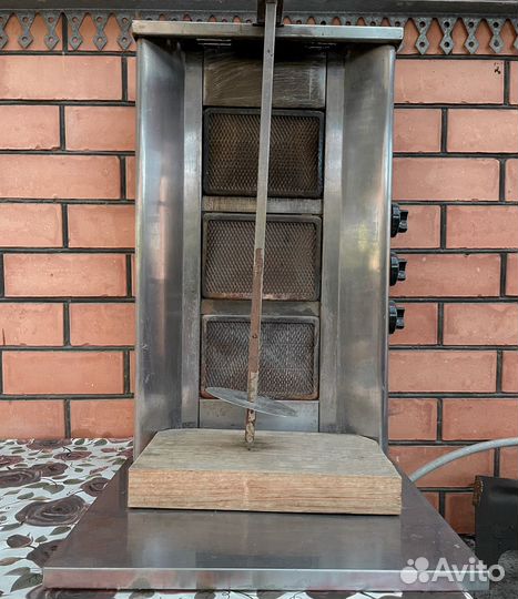 Гриль для шаурмы газовый