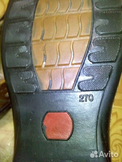 Сандали кожаные, новые