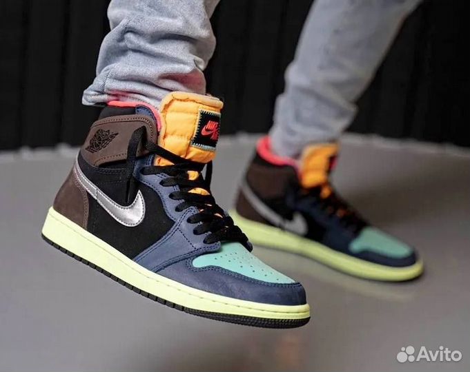 Кроссовки Air Jordan 1 Tokyo Bio Hack (36-45)