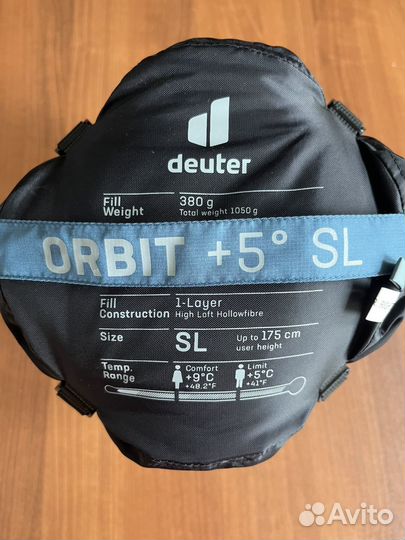 Спальник Deuter Orbit +5 SL