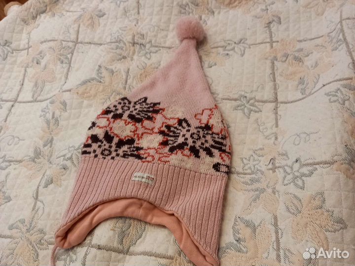 Шапка зимняя для девочки 50 52