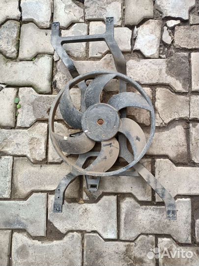 Вентилятор охлаждения Рено Логан фаза 2
