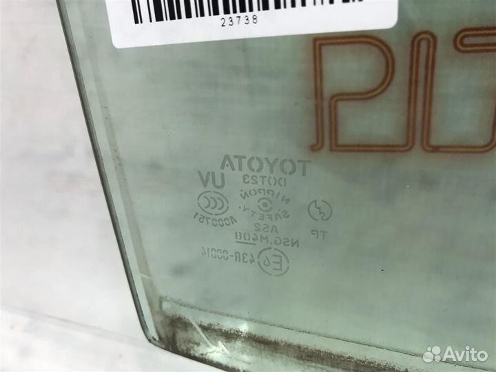 Стекло двери заднее правое Toyota Camry (ACV30,MC