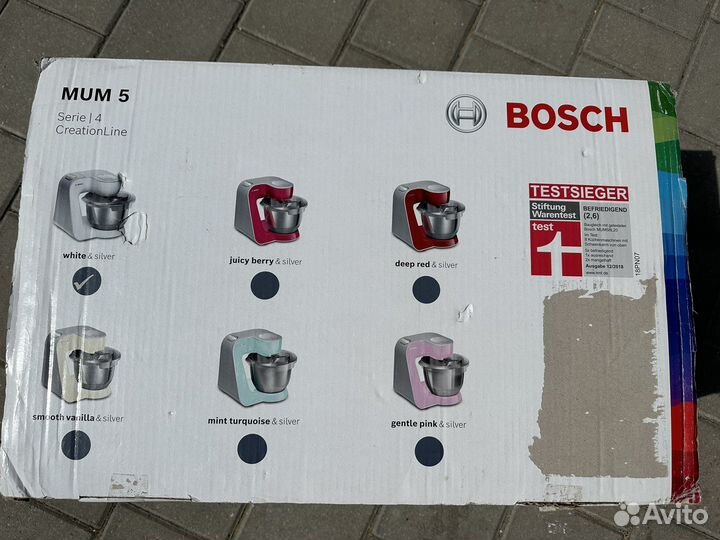 Кухонный комбайн Bosch MUM 5 MUM58W20