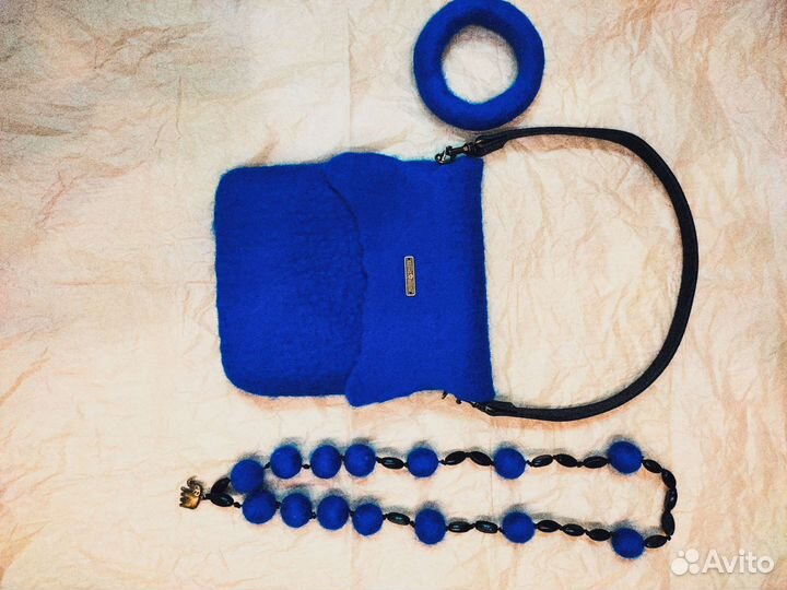 Валяная сумочка