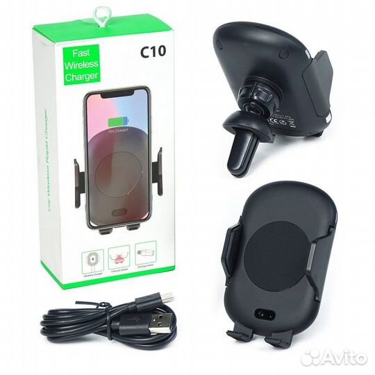 Holder С беспроводной зарядкой C10