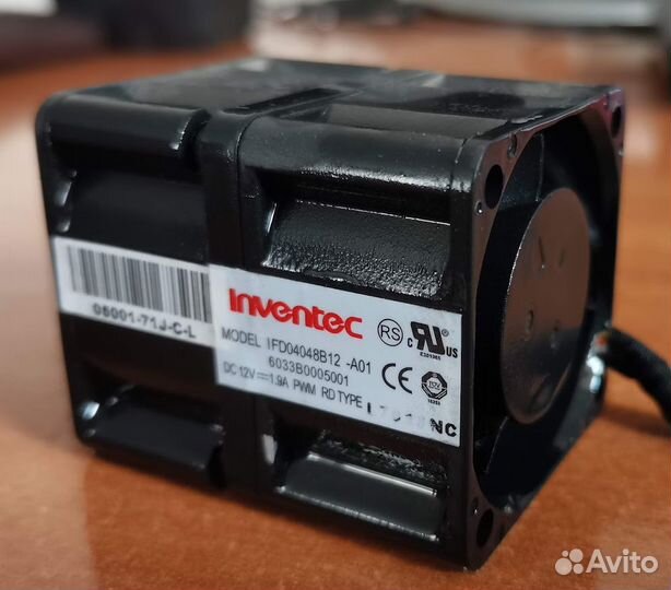 Вентилятор Inventec IFD04048B12-A 40x48 мм