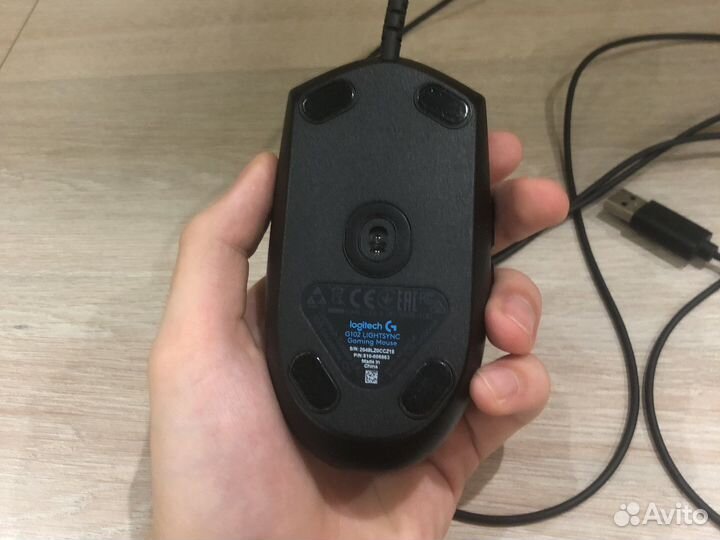 Мышь logitech g102