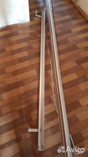 Карнизы алюминиевые двухрядные