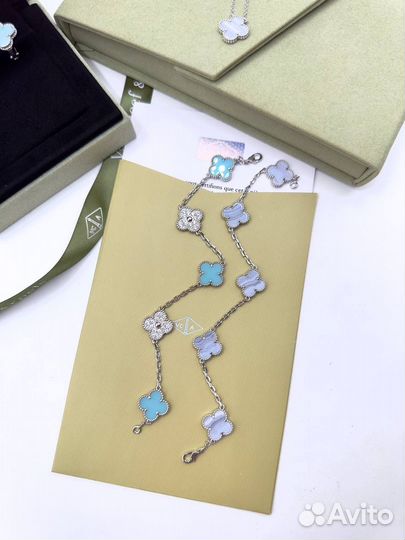 Серьги van cleef