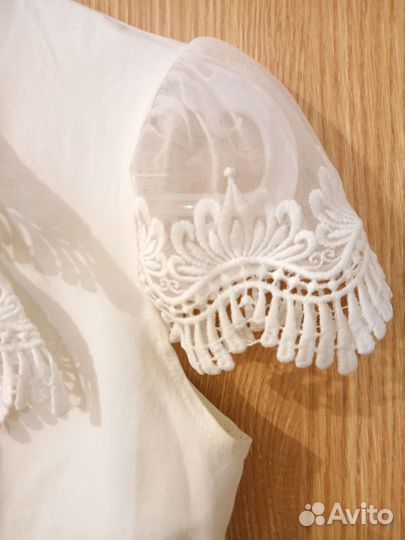 Блузка белая для девочек