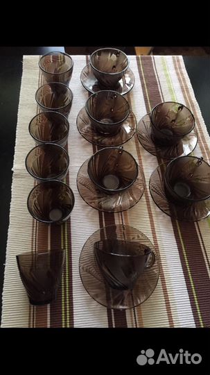 Набор французской посуды 6+6+6