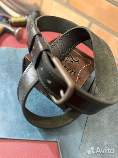 Ремень кожаный мужской