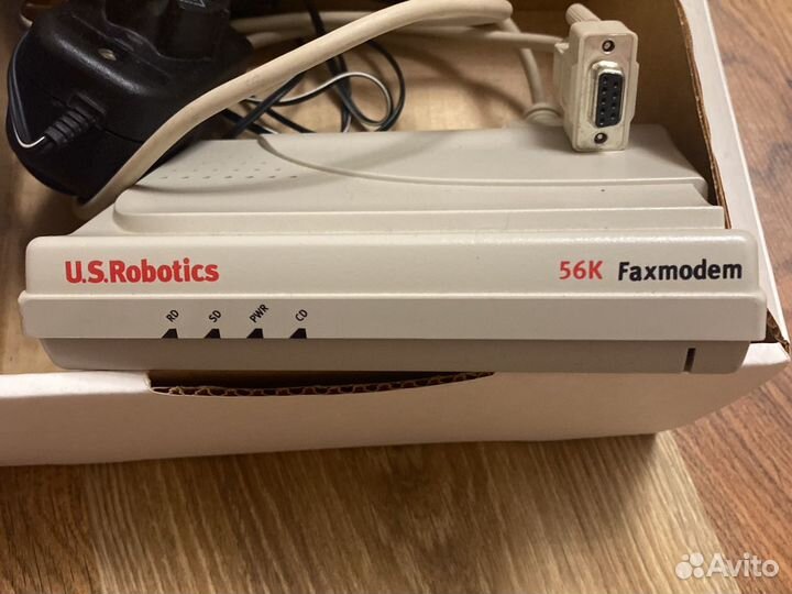 Факс-модем US Robotics 56K раритет