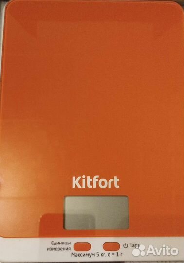 Весы кухонные Kitfort