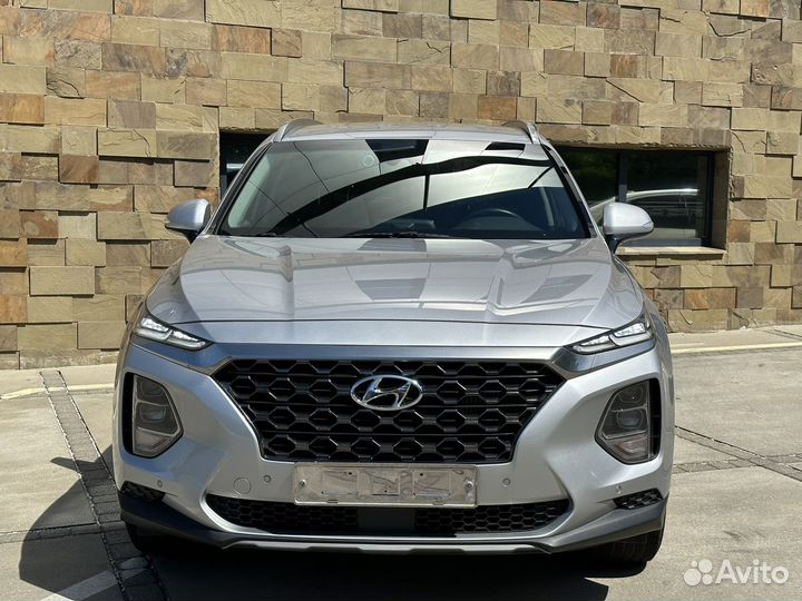 Hyundai Santa Fe 2.0 AT, 2019, 35 000 км