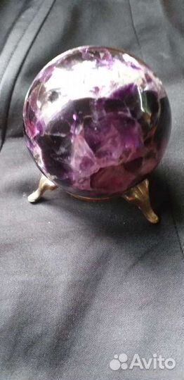 Шар флюорит натуральный