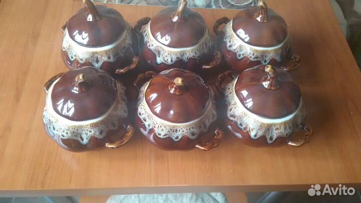 Горшок для запекания,украшения кухни