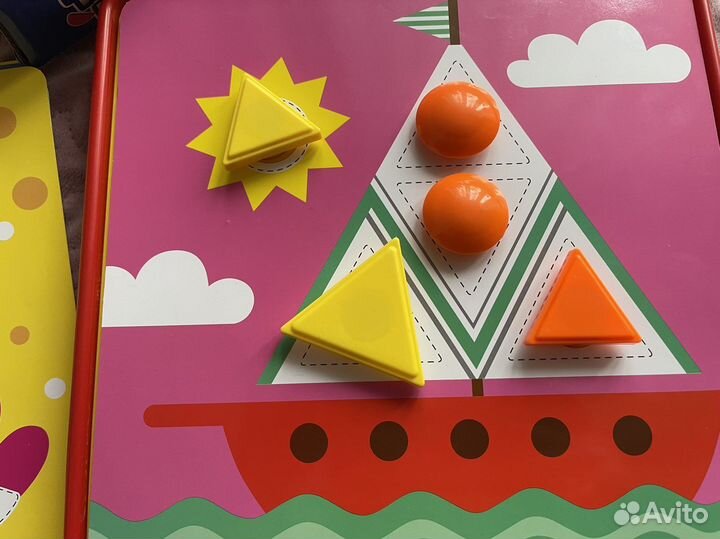 Геометрия конструктор игра + магнитный