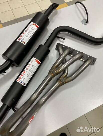 Выхлопная система Стт STT на Ваз 2170,2114,2118