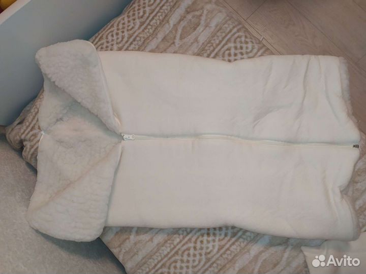 Конверт в коляску на овчине